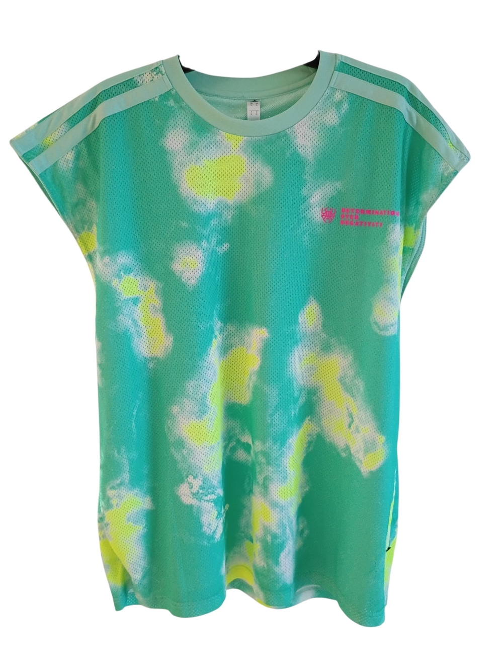 Adidas Donovan Mitchell Basketball Tank Top Shirt Turquoise Size XL